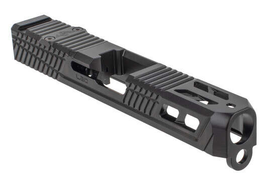 L2D Combat Catalyst 19 Stripped Slide For Glock 19 Gen 3 in DLC Black
